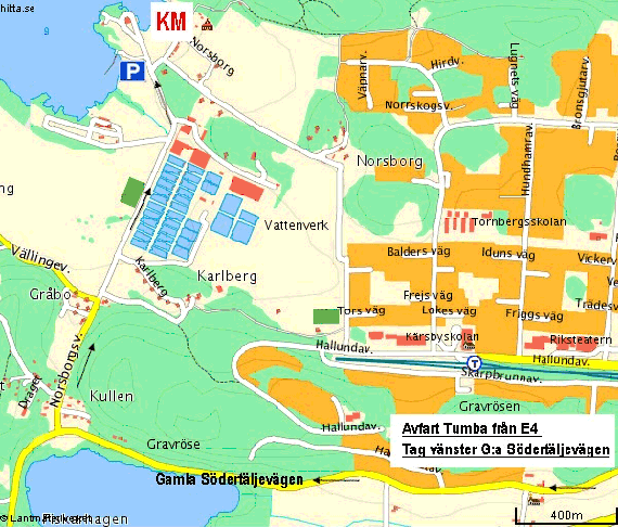 Karta KM i terräng 2006